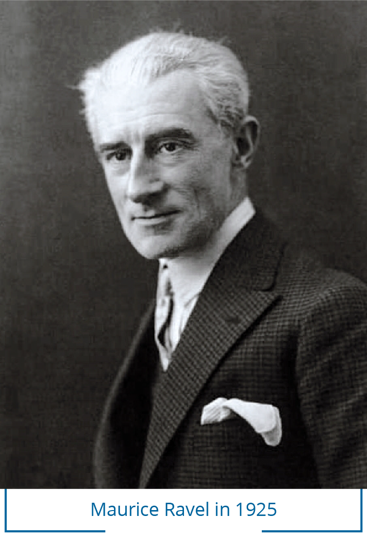 Maurice Ravel in 1925